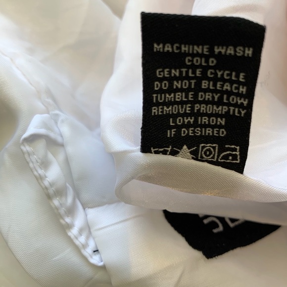 URBAN RERTO COLOR BLOCK HODDED ZIP-UP WINDBREAKER WITH POCKETS RED YELLOW &WHITE - Picture 7 of 15